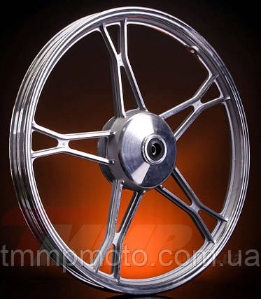 Диск колеса (литний) передній Альфа 1,2*17", фото 1