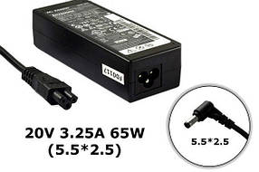 Зарядні пристрої для ноутбуків Lenovo 19V 3.25 A 65W 5.5х2.5