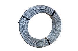 Трос сталевий оцинкований 2,4 мм/100м