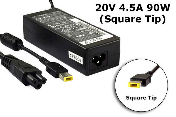 Блок живлення для ноутбука Lenovo 20V 4.5A 90W Square Tip