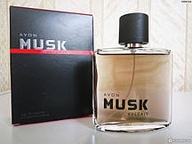 Туалетна чоловіча вода Avon Musk Vulcain 75 ml