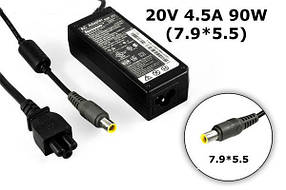Зарядні пристрої для ноутбуків Lenovo 20V 4.5 A 90W 8.0x7.4