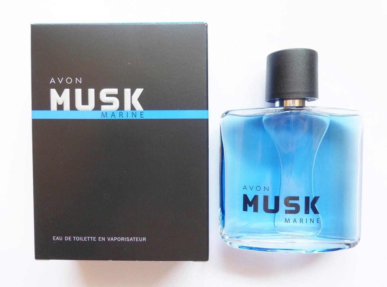 Туалетна чоловіча вода Avon Musk Marine 75 ml