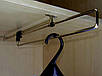 Мікроліфт 350мм висувний гардеробний вішак для шаф (8кг), фото 6