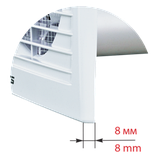 Вентилятор осьовий Вентс 125 З турбо, мікровимикачі, витяжною, потужність 24Вт, обсяг 226м3/год, 220В,, фото 2