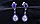 Срібні сережки 925 проби, сережки зі стерлінгового срібла, кубічний цирконій і шпінель (код 0102), фото 3