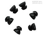 Змінні чорні вкладки для Alpine, Qzone, EarSonics (S розмір)., фото 3