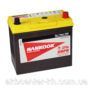 Автомобільний акумулятор HANKOOK UMF 6СТ-85А2 750А R