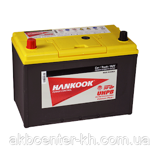 Автомобільний акумулятор HANKOOK UMF 6СТ- 100А2 850А L, фото 1