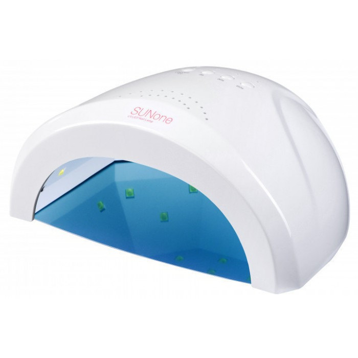 УФ-лампа для нігтів Sun 1 CCFL LED 48W сушарка сенсор гель-лак Біла, фото 1