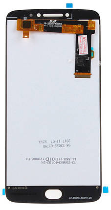 Дисплейний модуль Motorola XT1771 Moto E4 Plus чорний, фото 2