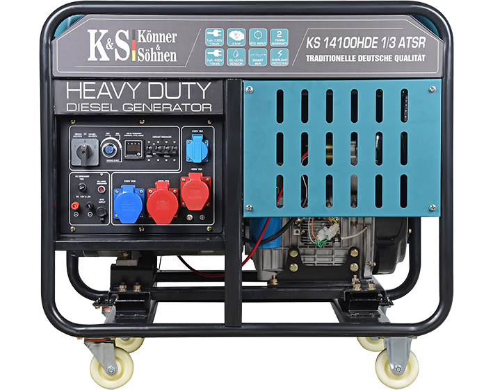 Генератор дизельний Konner&Sohnen KS14100HDE 1/3 ATSR (10 кВт)