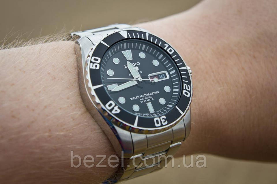 SEIKO5SPORTS SNZF17J1 Чоловічі годинники Seiko SNZF17J1 Made in Japan Submariner