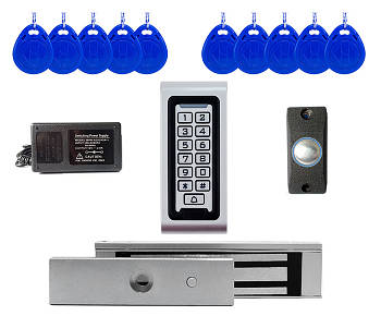 Комплект електромагнітний замок з кодовою клавіатурою