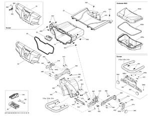 Задній вантажний ящик Can Am 2012-2021