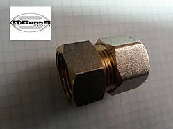 Муфта внутрішня різьба 20*3/4 F Gross (посилена) для металопластикової труби