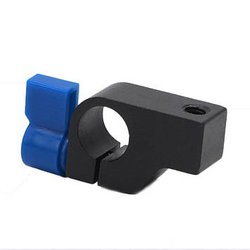 Затискач тримач універсальний для фотостійки кріплення штатив (діаметр 15 мм різь 1/4)