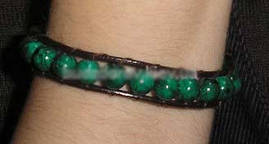 Браслет ЧАН ЛУ з нефриту, зелений