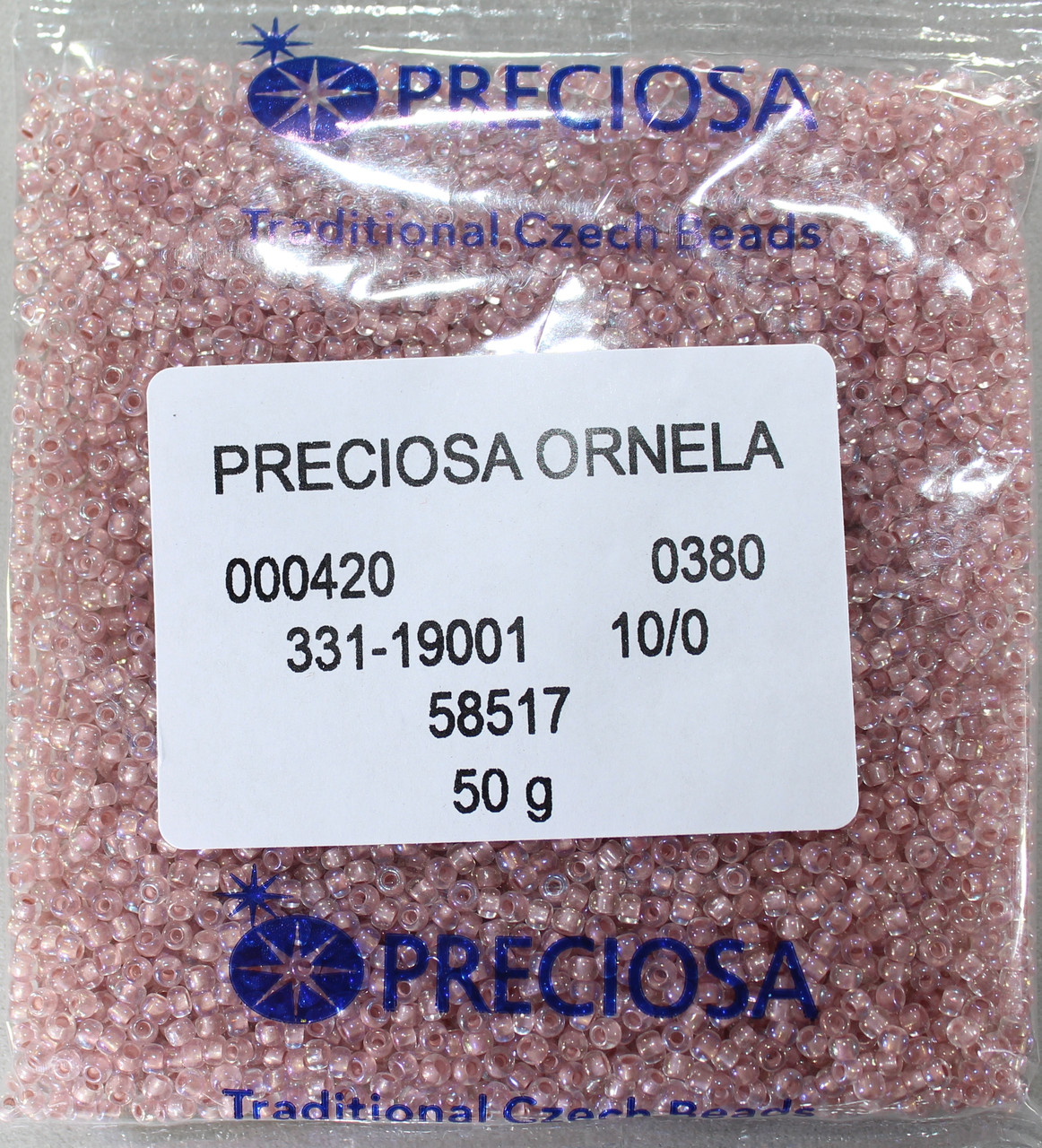Бісер 10/0, No58517 (пап.50 грамів), фото 1