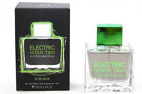 Antonio Banderas Electric Seduction in Black, чоловіча туалетна вода 100 мл