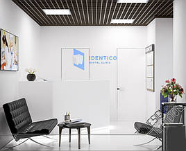 Проект реконструкції приміщень під стоматологічну клініку "IDENTICO" у м. Київ по вул. Солом'янська. Клініка на 3 кабінети з рентгенодіагностичним кабінетом. 