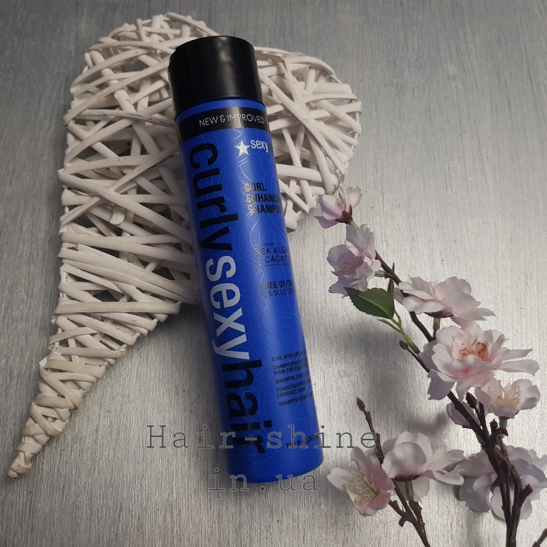 Безсульфатний шампунь для кучерявого волосся Sexy Hair Curly Curl Defining Shampoo 300 мл