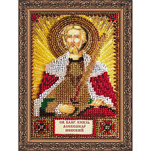 Набір для вишивки бісером ТМ Abris Art «Святий Олександр» ААМ-019