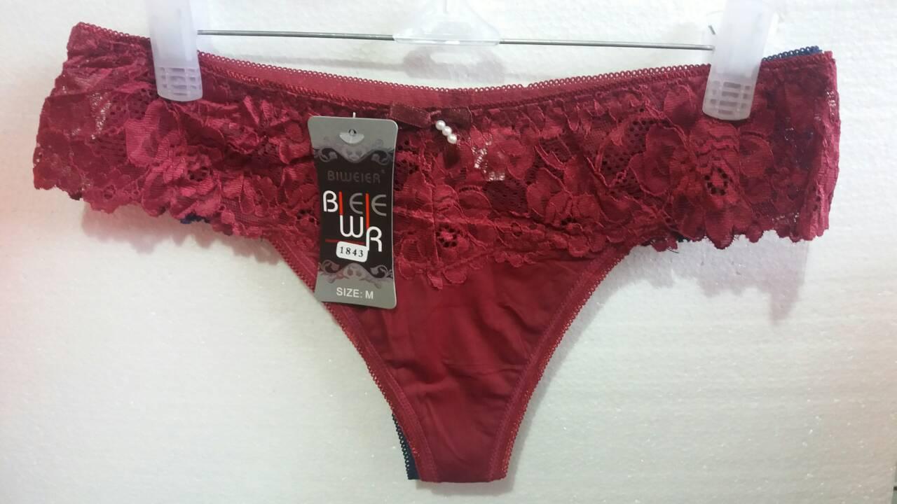 Стриги жіночі мікрофібра з мереживом