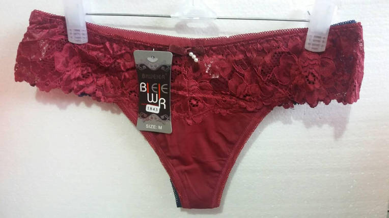 Стриги жіночі мікрофібра з мереживом, фото 1