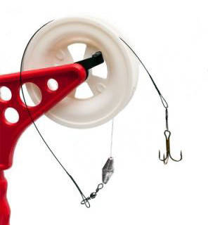 Жерлица ПрофМонтаж зі стопором оснащена