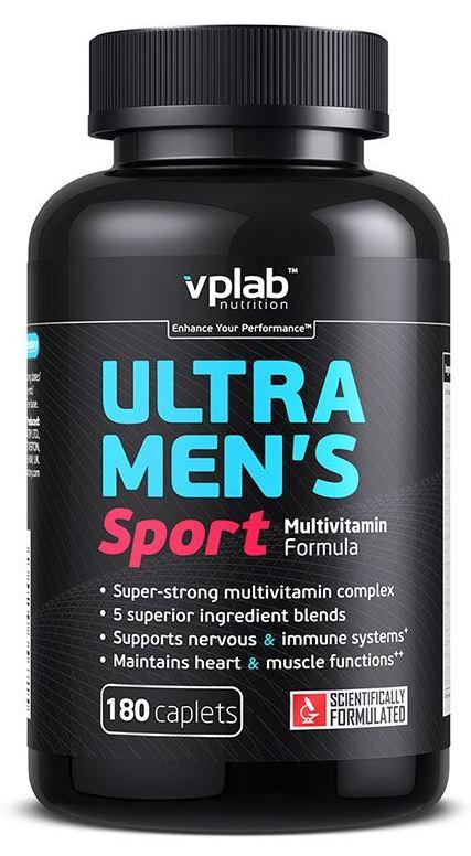 VPLab Ultra Men s Sport Multivitamin 180 caplets - фото 1 - id-p852301420