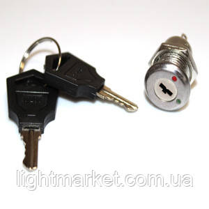 Ключ кнопка Вкл.-Викл. 2 pin 16A 250В, фото 1