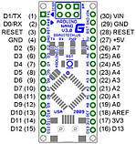 Arduino Nano 3.0 плата, фото 4