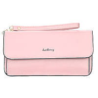 Женский кошелек BAELLERRY Woman Long Wallet клатч с ремешком Розовый (SUN2840)