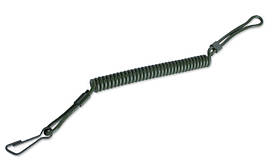 Шнур пістолетний страхувальний спіральний olive