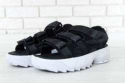 Сандалії жіночі FILA Disruptor 31049 чорні