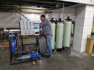 Монтаж системи очищення води
