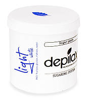 Біла цукрова паста Depilax White Exclusive Light 1200г