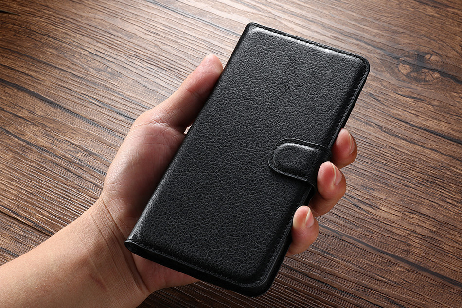 Чехол-книжка Litchie Wallet для Doogee X10 Черный - фото 2 - id-p581889674