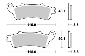 Мото колодки SBS 735HS HONDA CBR1100/ HONDA VFR800/ HONDA Goldwing 1800/HONDA XL/VICTORY/KAWASAKI Vulcan, фото 4