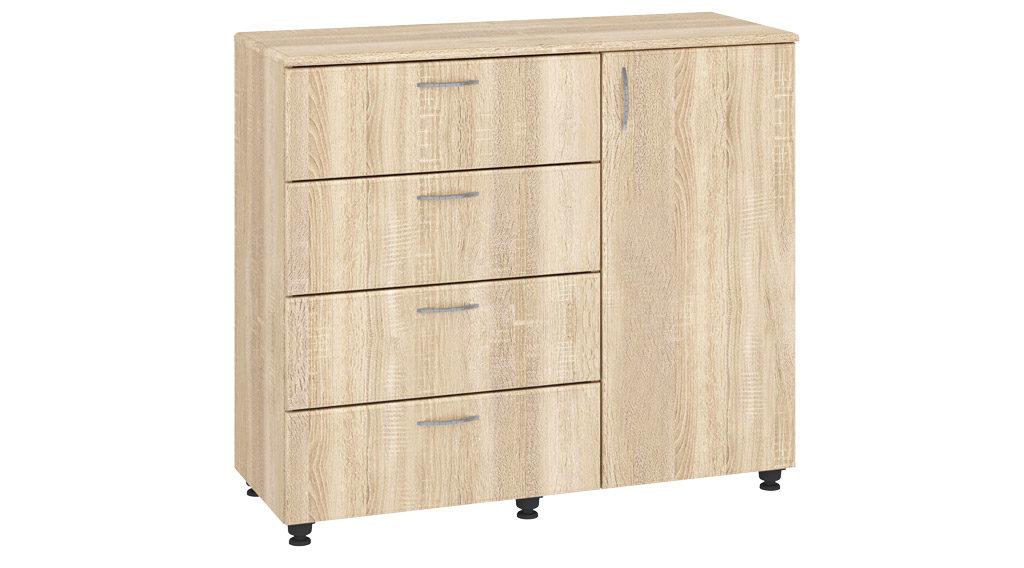 Комод з ДСП/МДФ К-4+1 Пехотін, фото 1