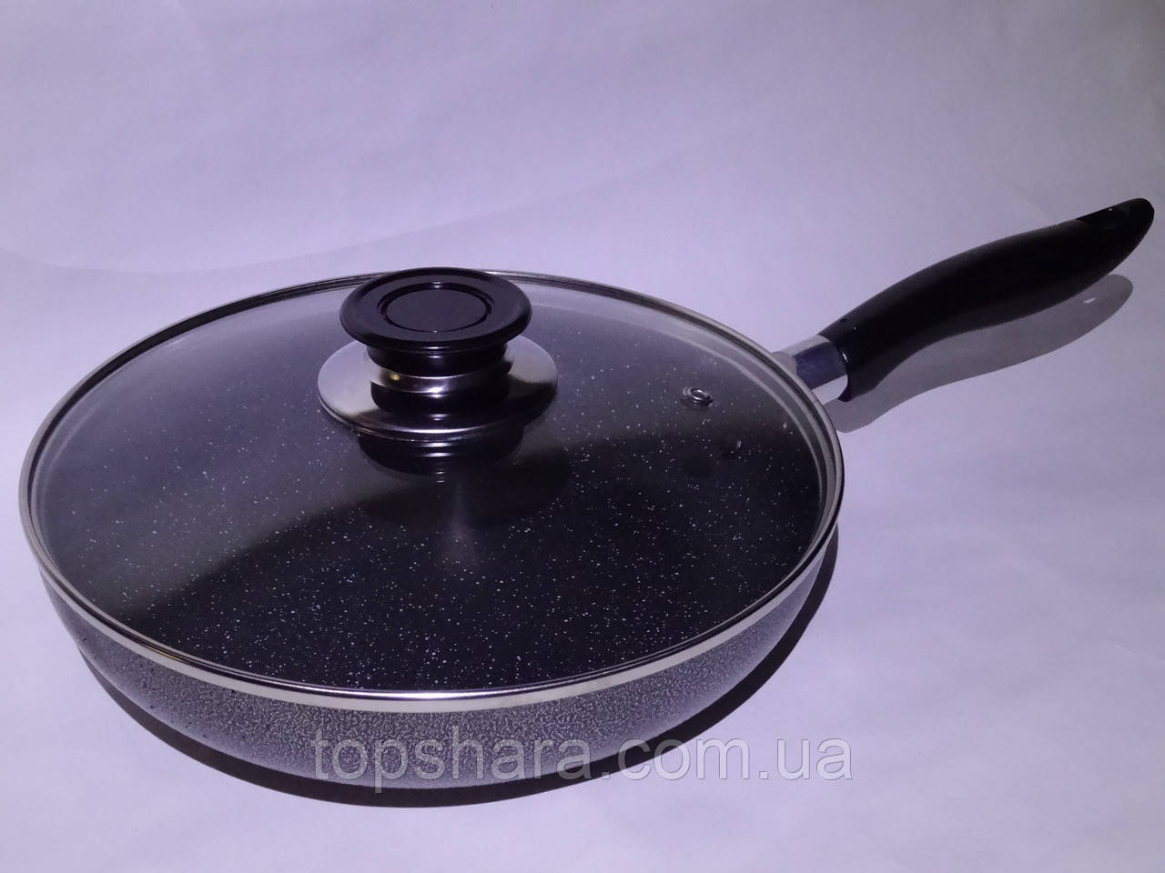 Сковорода алюмінієва тефлонова з антипригарним покриттям Wimpex WX2405 24 см