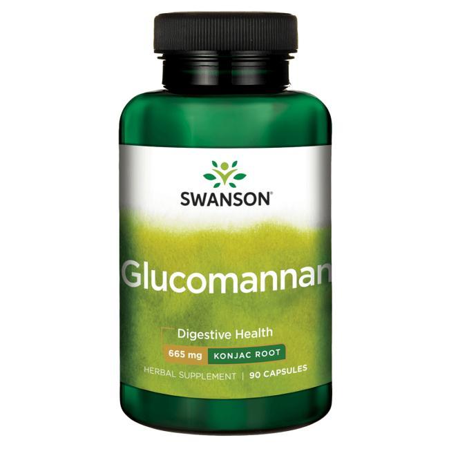 Регулятор апетиту - Глюкоманнан / Glucomannan (Konjac Root), 665 мг 90 капсул