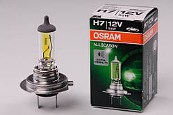 Автомобільна галогенна лампа "OSRAM" (H7) (ALLSEASON)(12V)(55W)