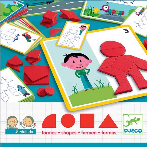 Танграм форми Djeco Shapes Eduludo DJ08300, фото 1