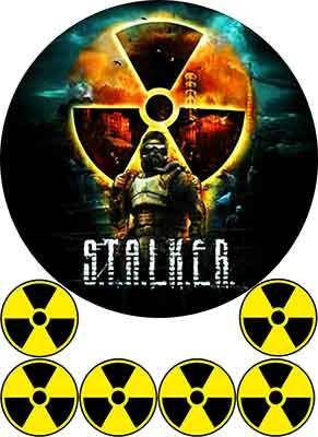 

Вафельная картинка Сталкер (STALKER) А4