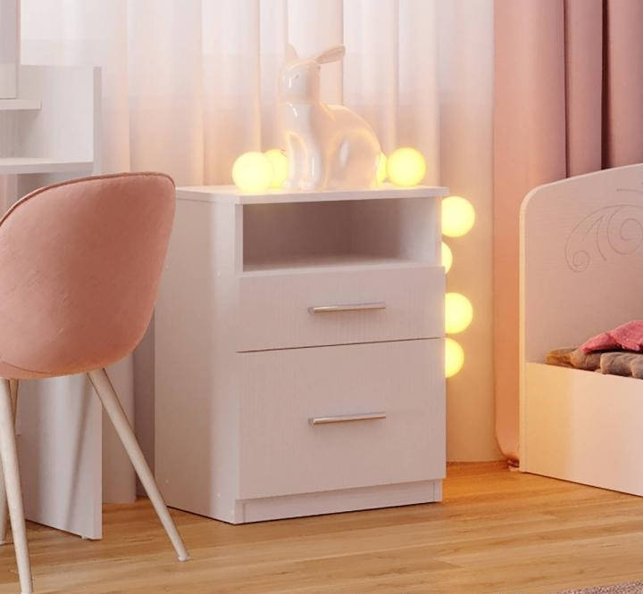 

Тумба прикроватная MebelProff ПКТ-4, тумбочка прикроватная с выдвижными ящиками, тумба в спальню