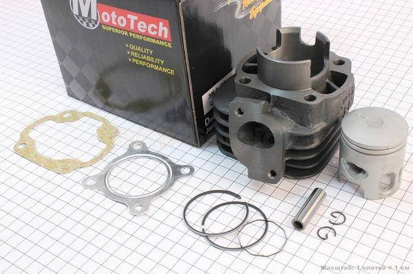 

Поршневая ЦПГ Yamaha 65cc JOG, AXIS, APRIO MotoTech Taiwan﻿ Ямаха Джог