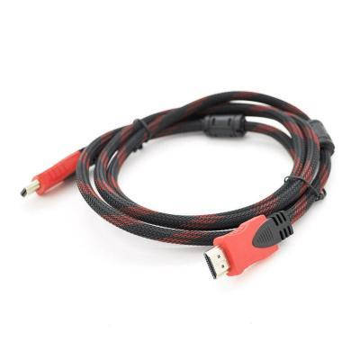 

Кабель мультимедийный HDMI to HDMI 5.0m v1.4, OD-7.4mm Black/RED Merlion (YT-HDMI(M)/(M)NY/RD-5.0m)