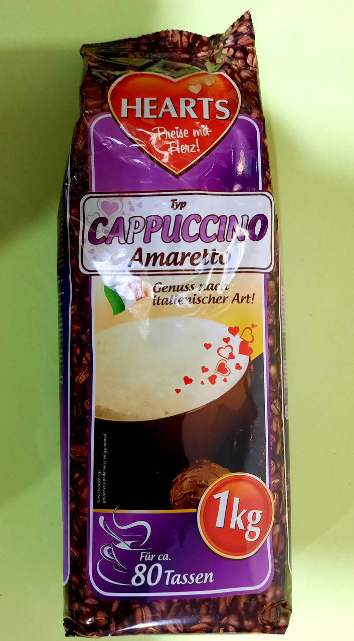 

Капучино Hearts амаретто 1 кг